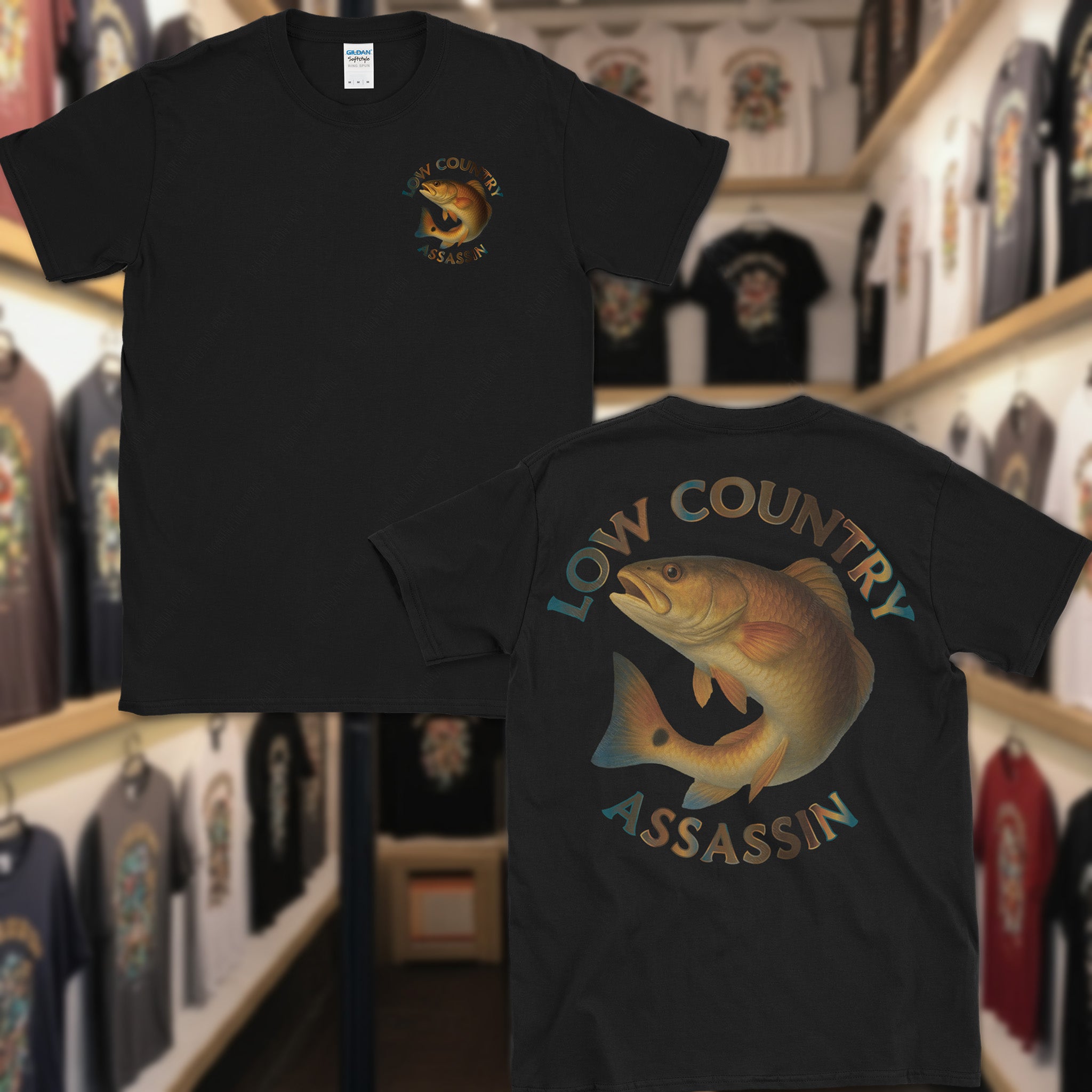 Low Country Assassin Redfish T-Shirt