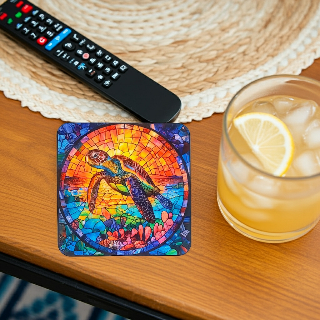 Corkwood Coaster Set