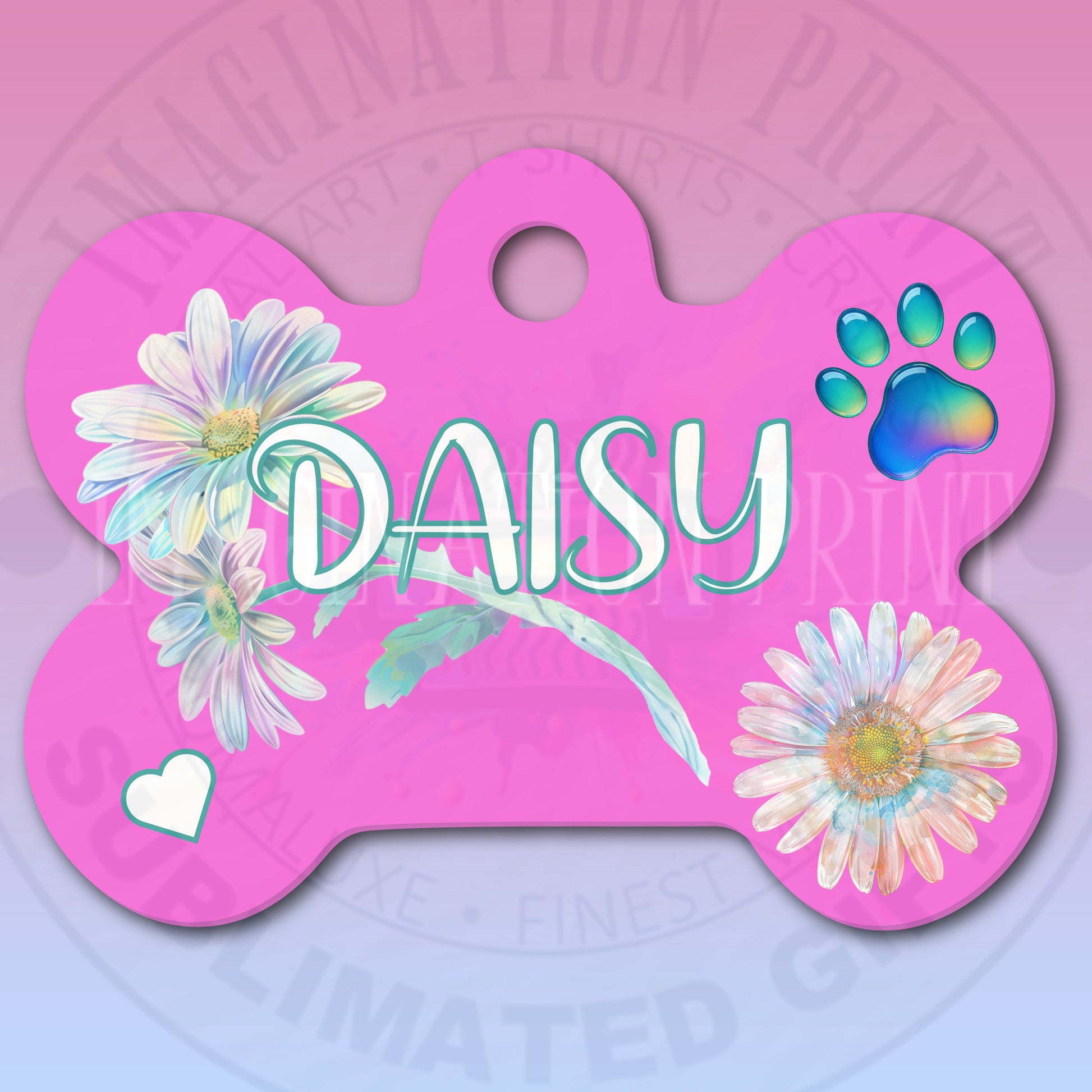 Personalized Bone Pet Tags