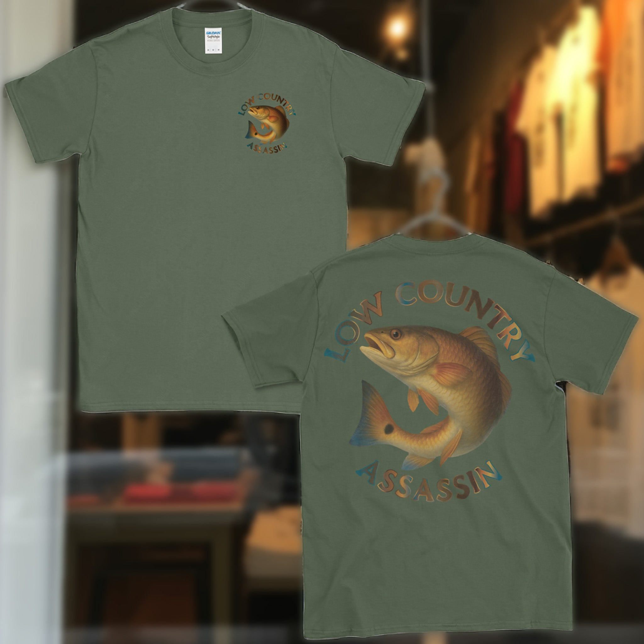 Low Country Assassin Redfish T-Shirt
