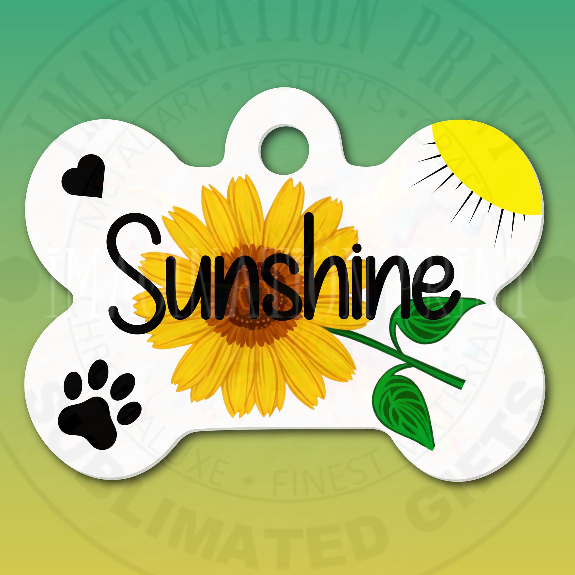 Personalized Bone Pet Tags