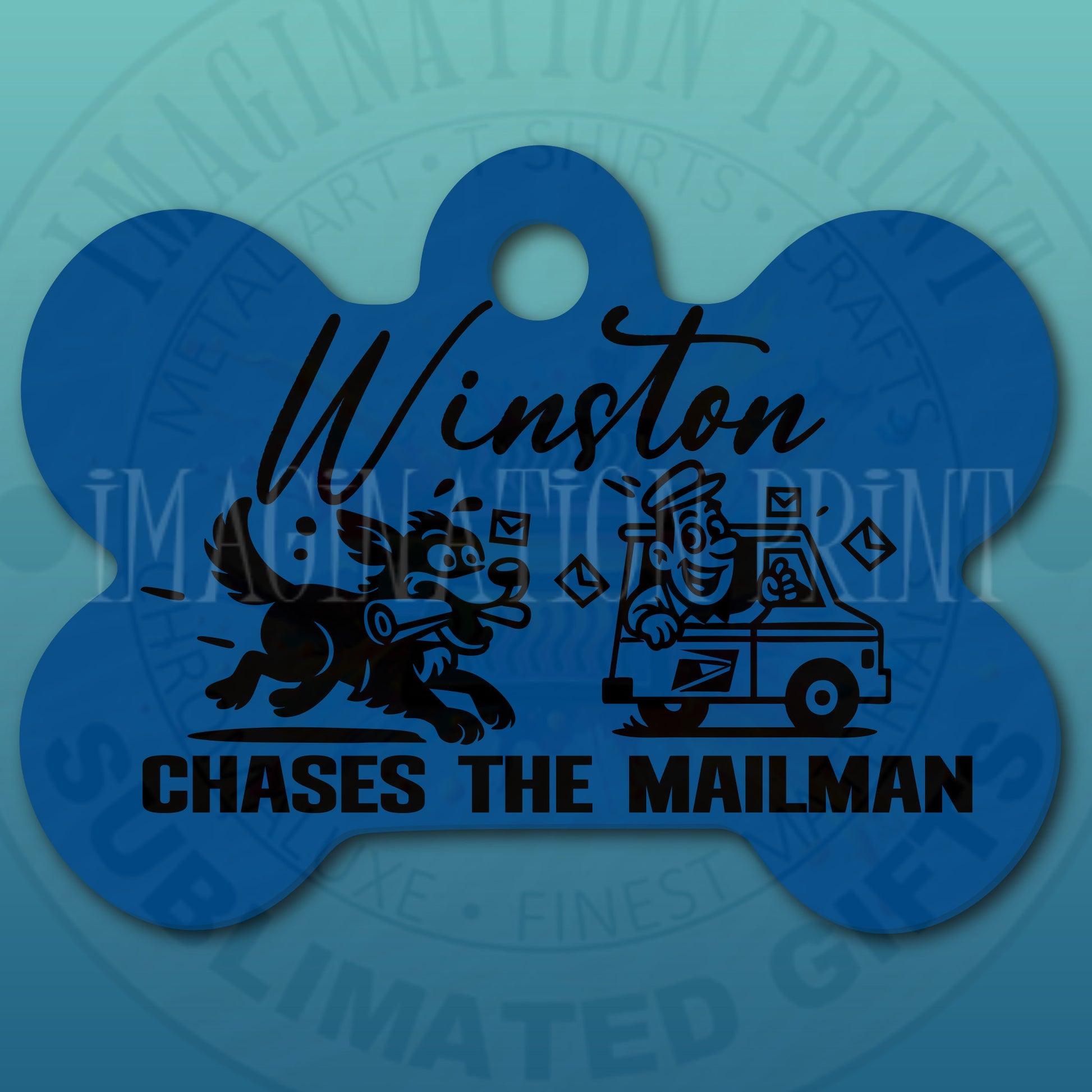 Personalized Bone Pet Tags