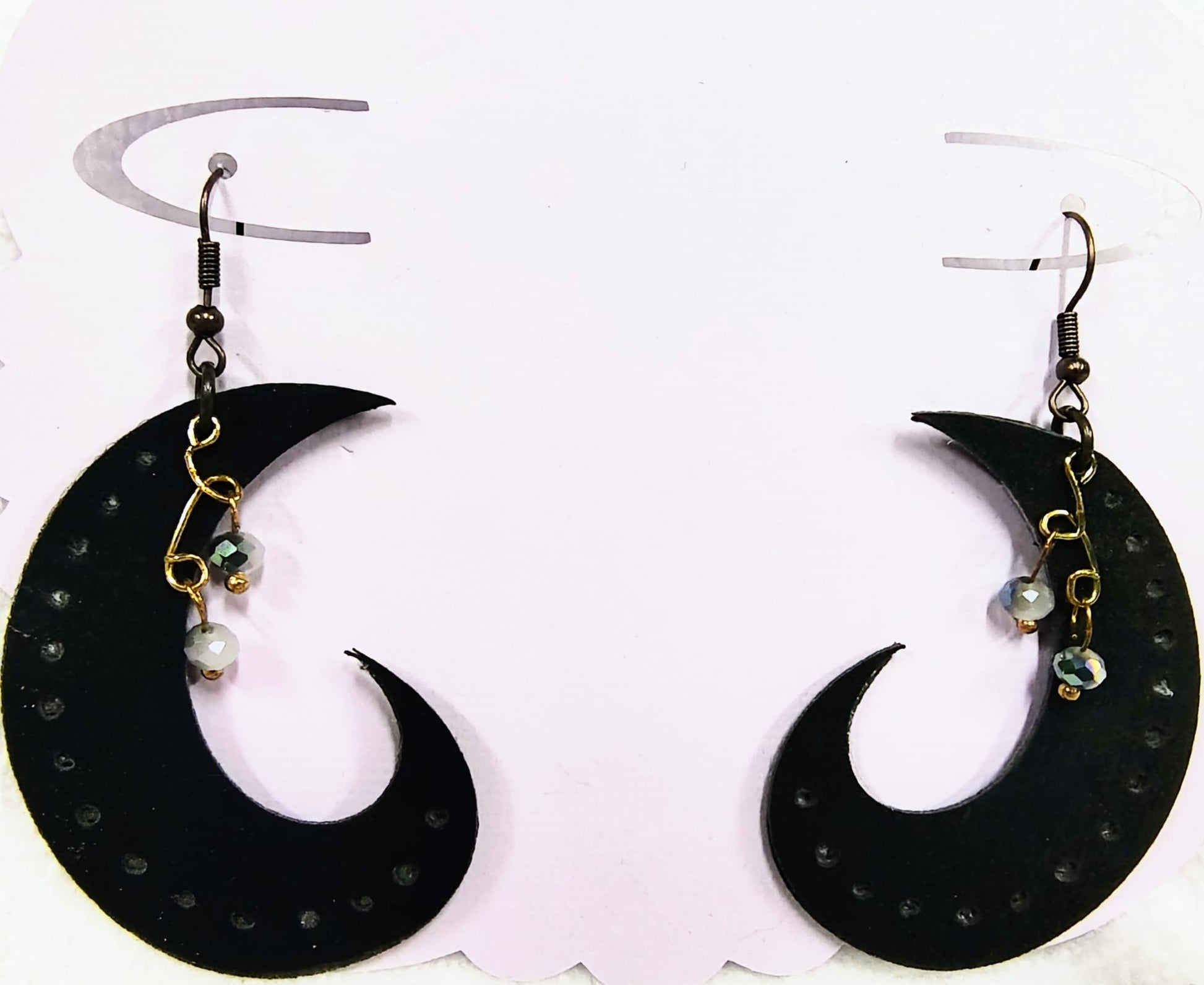 Dark Side of the Moon Earrings - Imagination Print