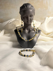 Midnight Elegance Jewelry Set - Imagination Print