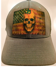 Patriotic Skull Hat - Imagination Print