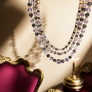 Twilight Harmony 3-Strand Beaded Necklace - Imagination Print