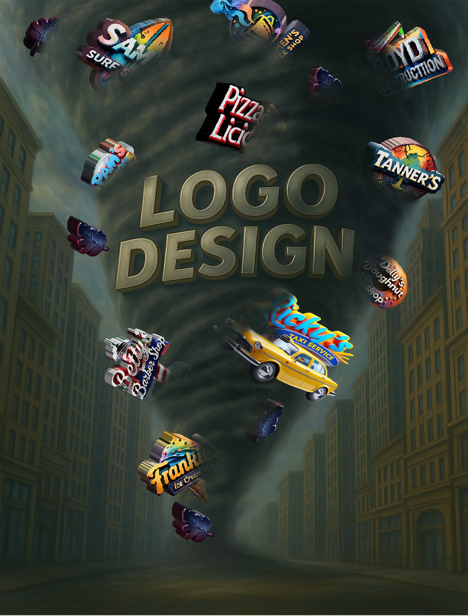 Logo Design - Imagination Print