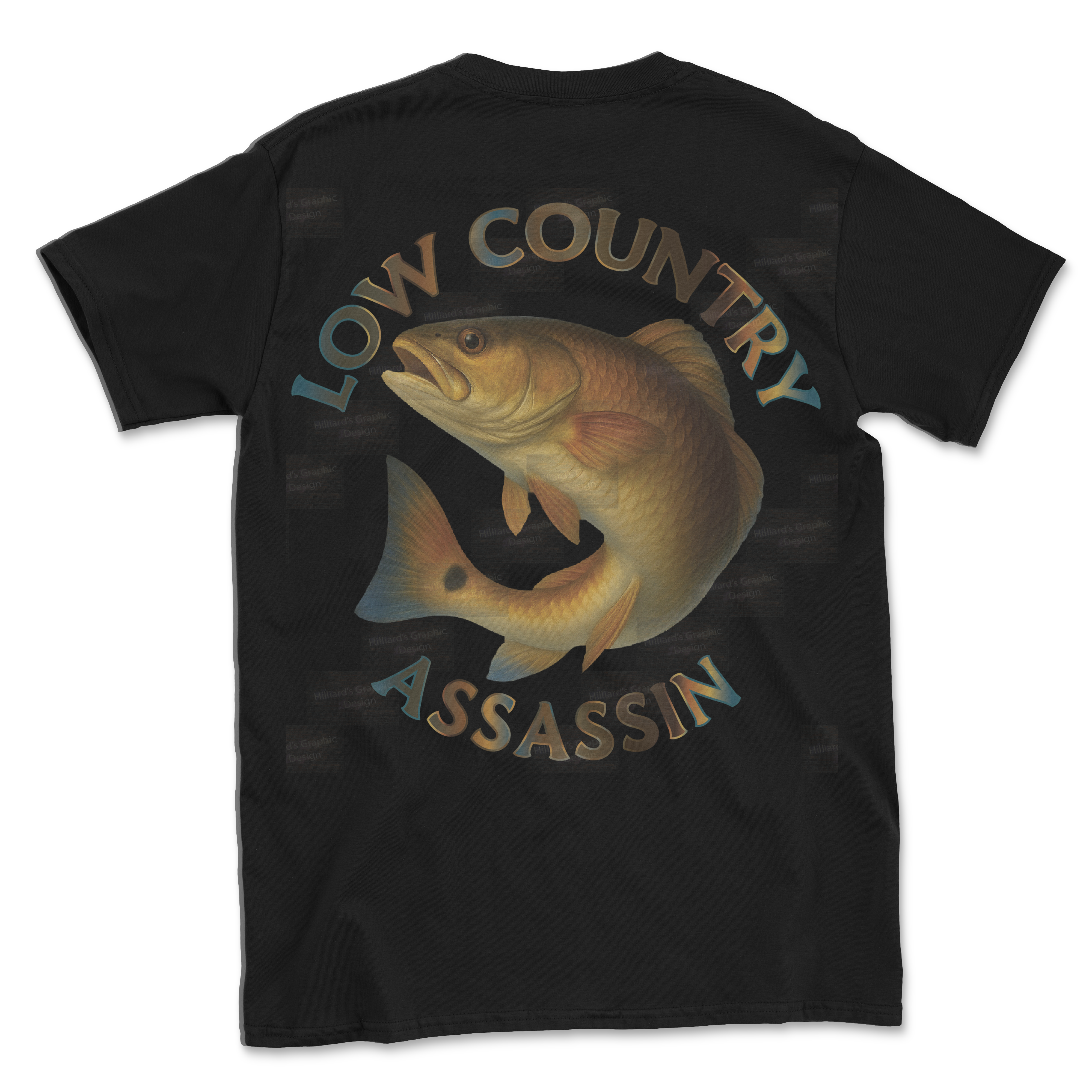 Low Country Assassin Redfish T-Shirt - Imagination Print