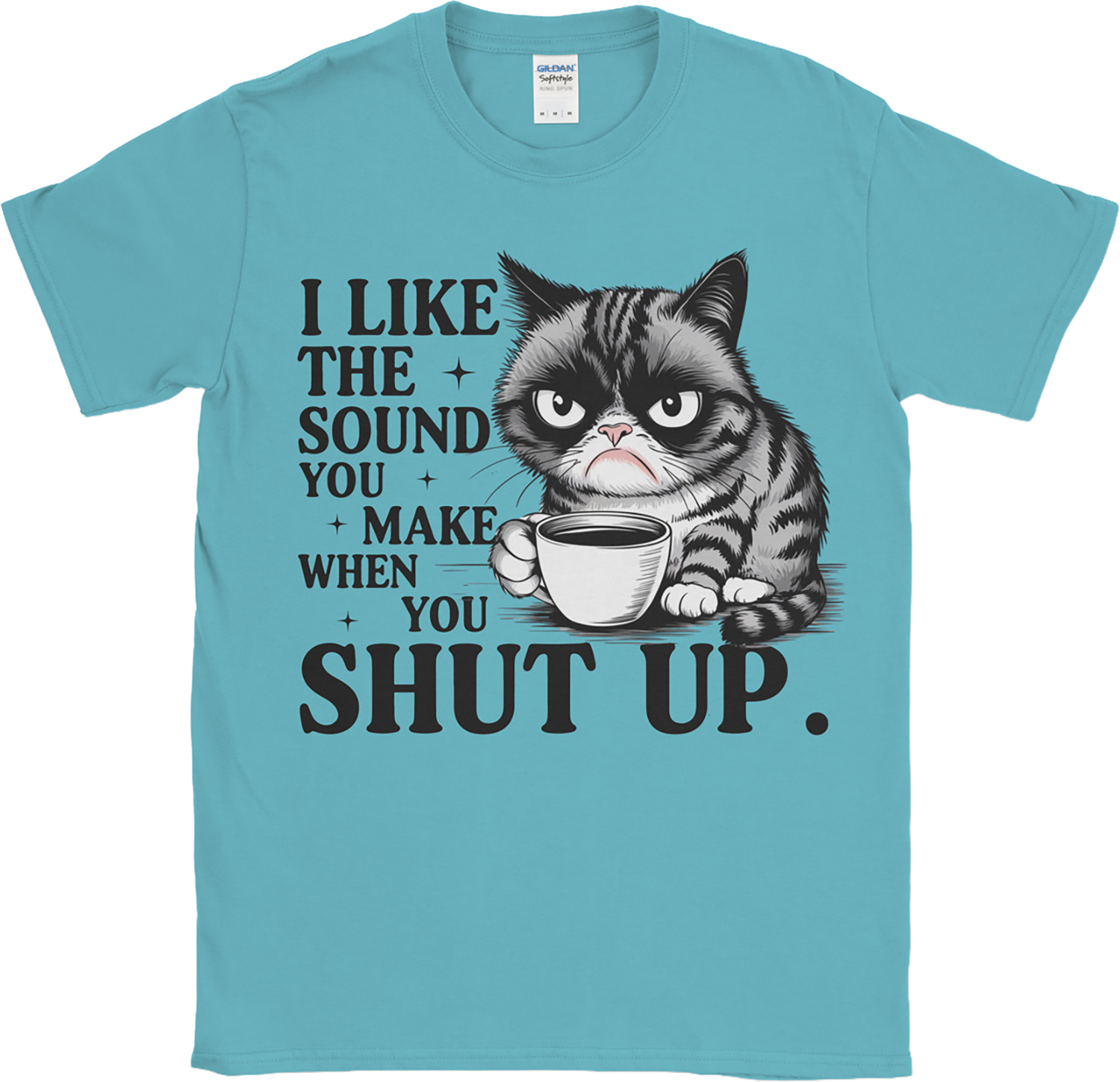 Grumpy Cat Coffee Shirt - Imagination Print