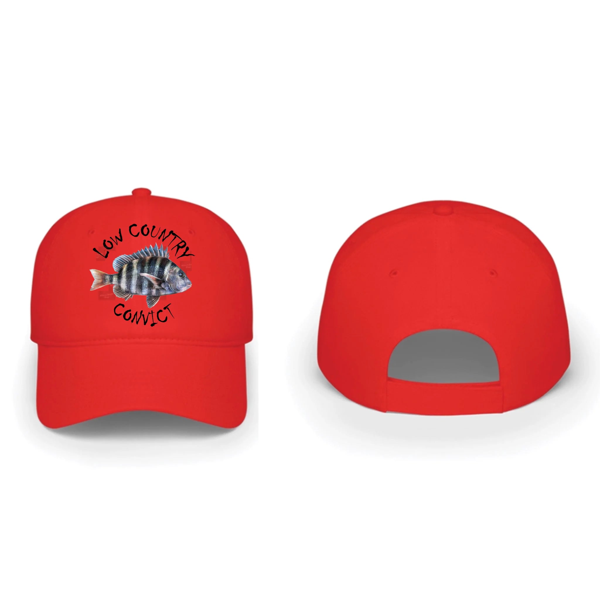 Low Profile baseball cap red