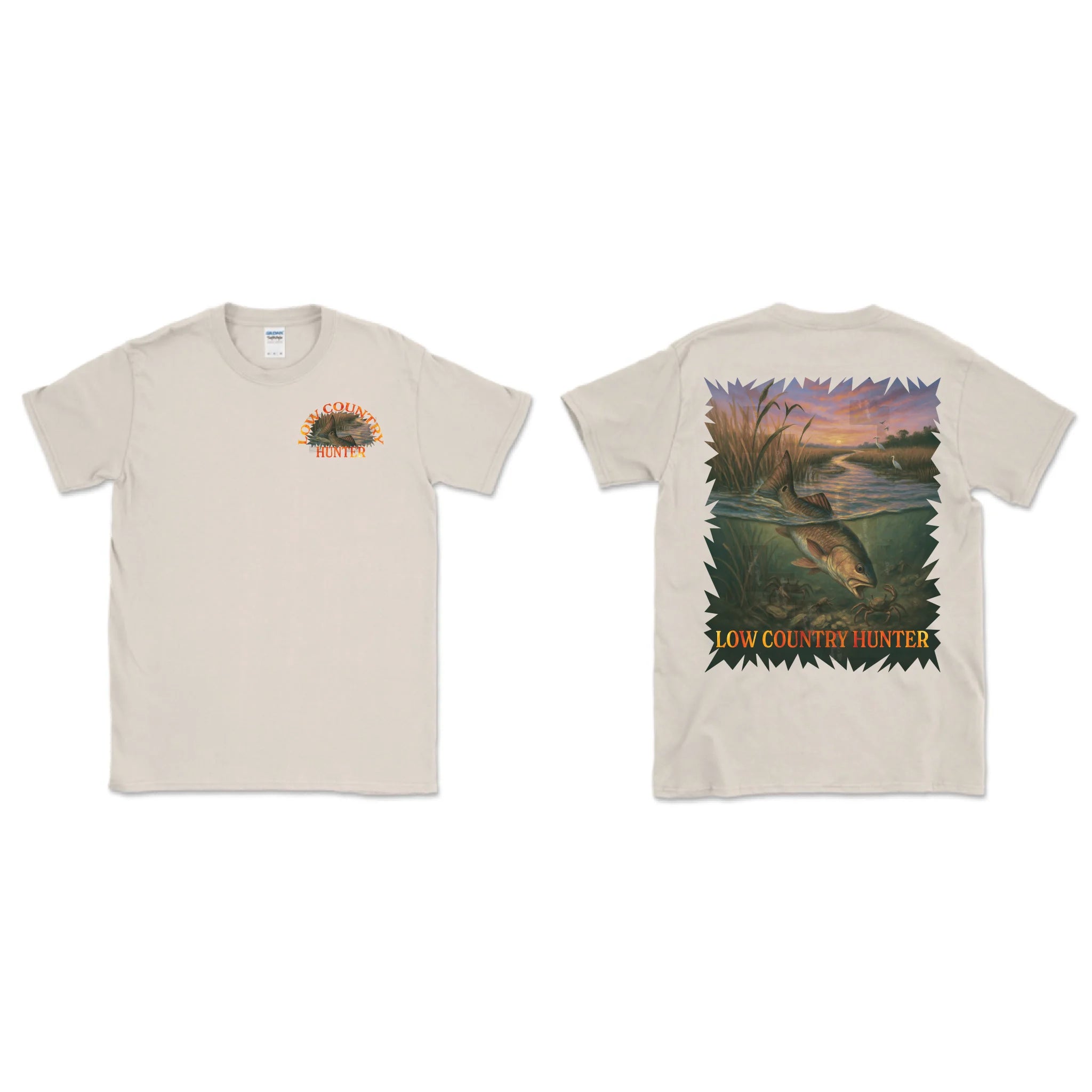 Gildan 64000 Adult Softstyle T-Shirt Blackf+b Natural
