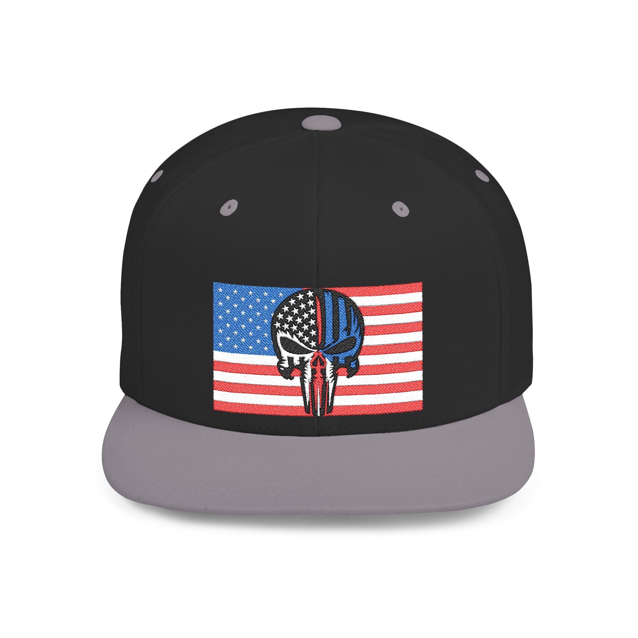 Patriotic Flat Bill Snapback Hat | Imagination Print
