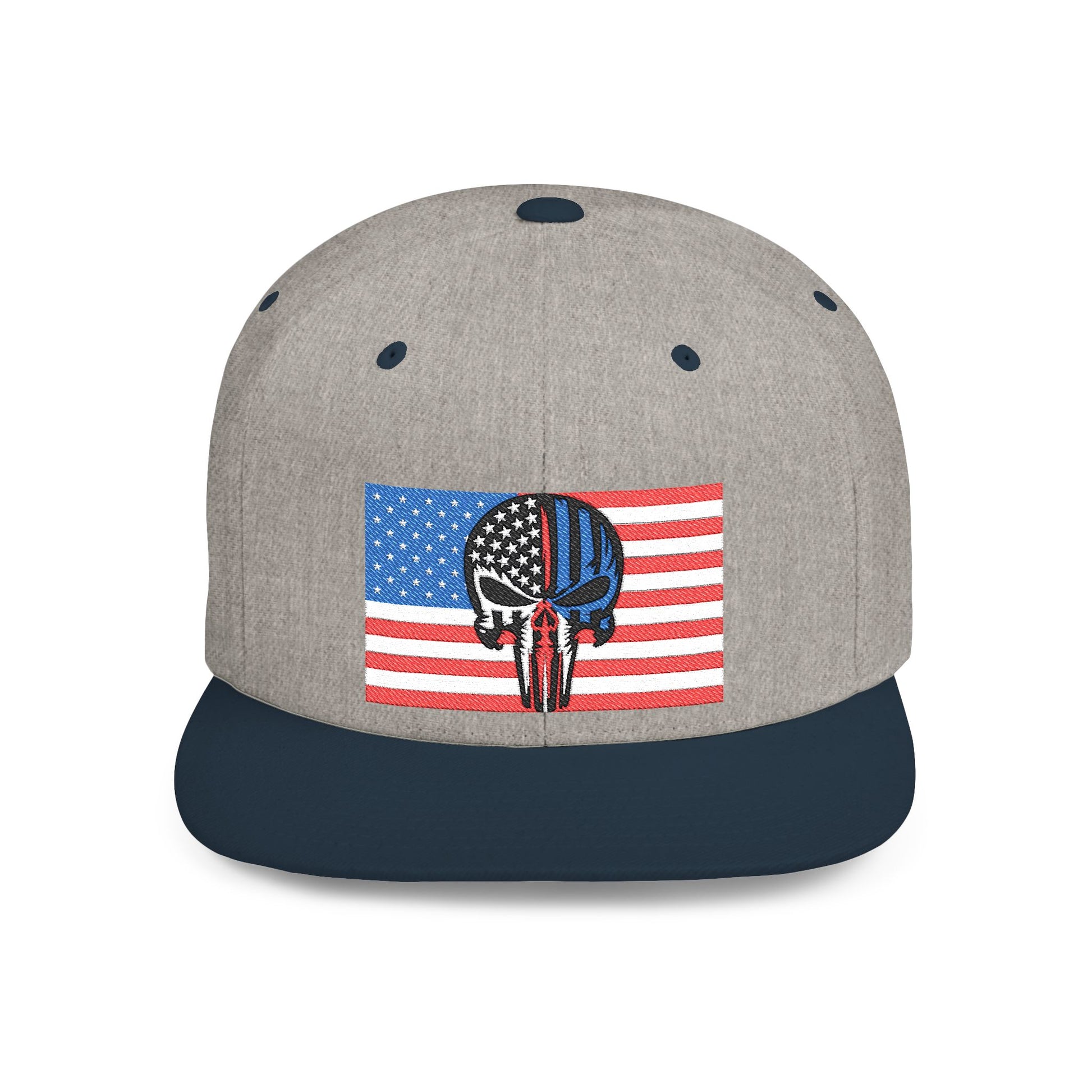 Patriotic Flat Bill Snapback Hat | Imagination Print
