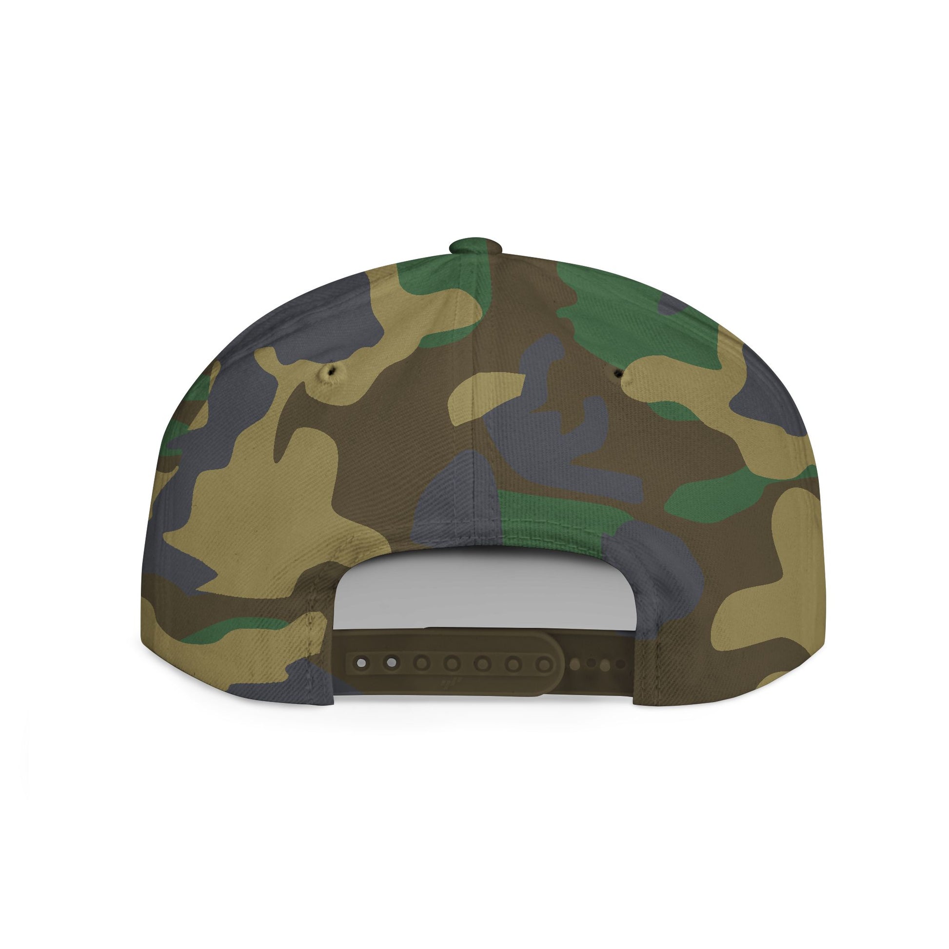 Patriotic Flat Bill Snapback Hat | Stylish, Gifts for Veterans - Imagination Print