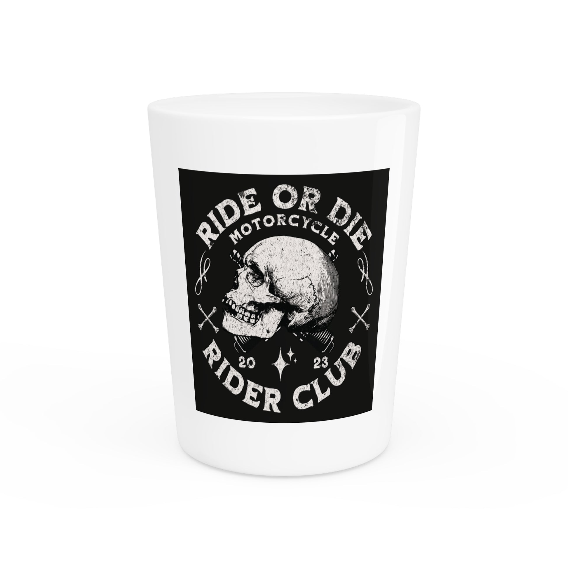 Skull Design Shot Glass - Imagination Print