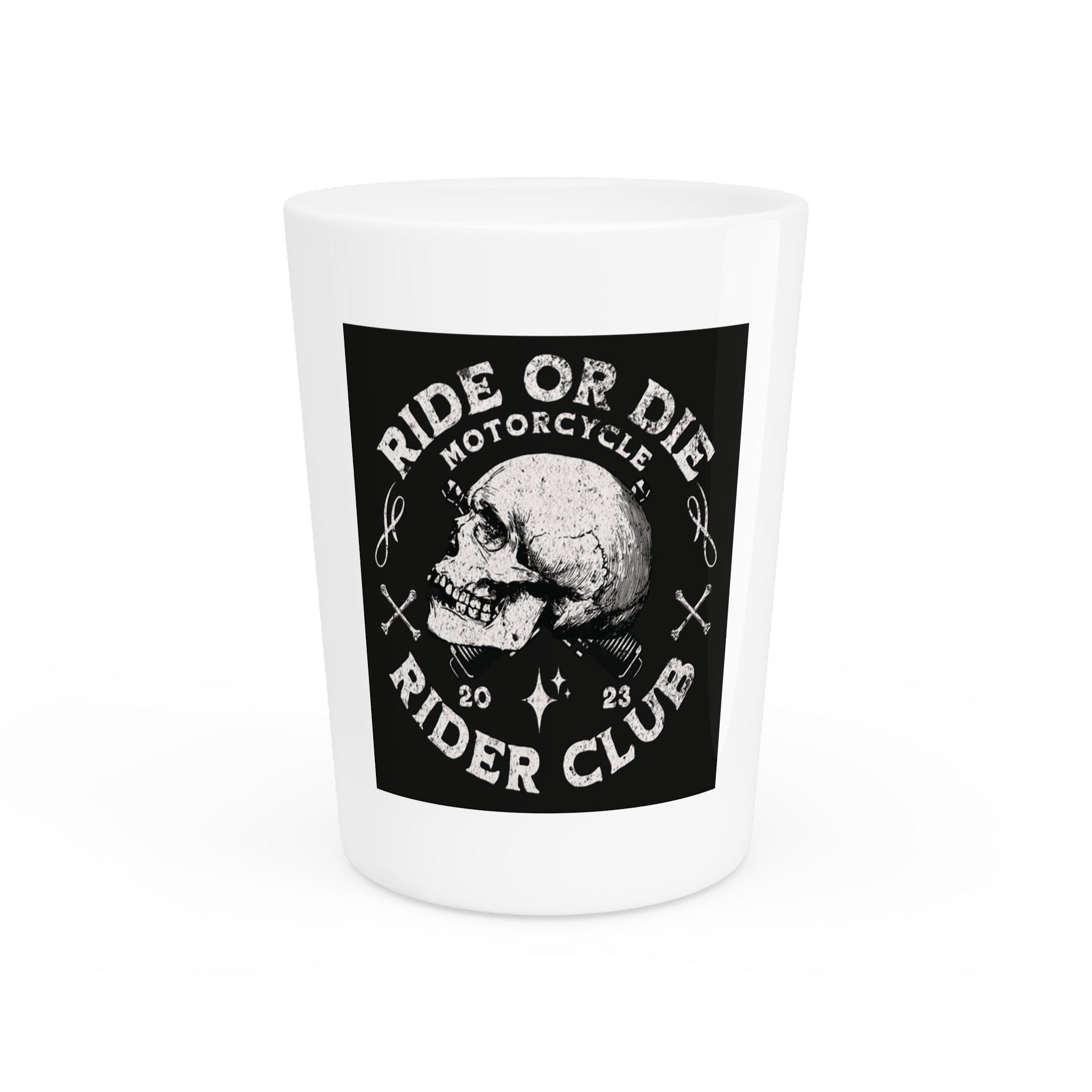 Skull Design Shot Glass - Imagination Print