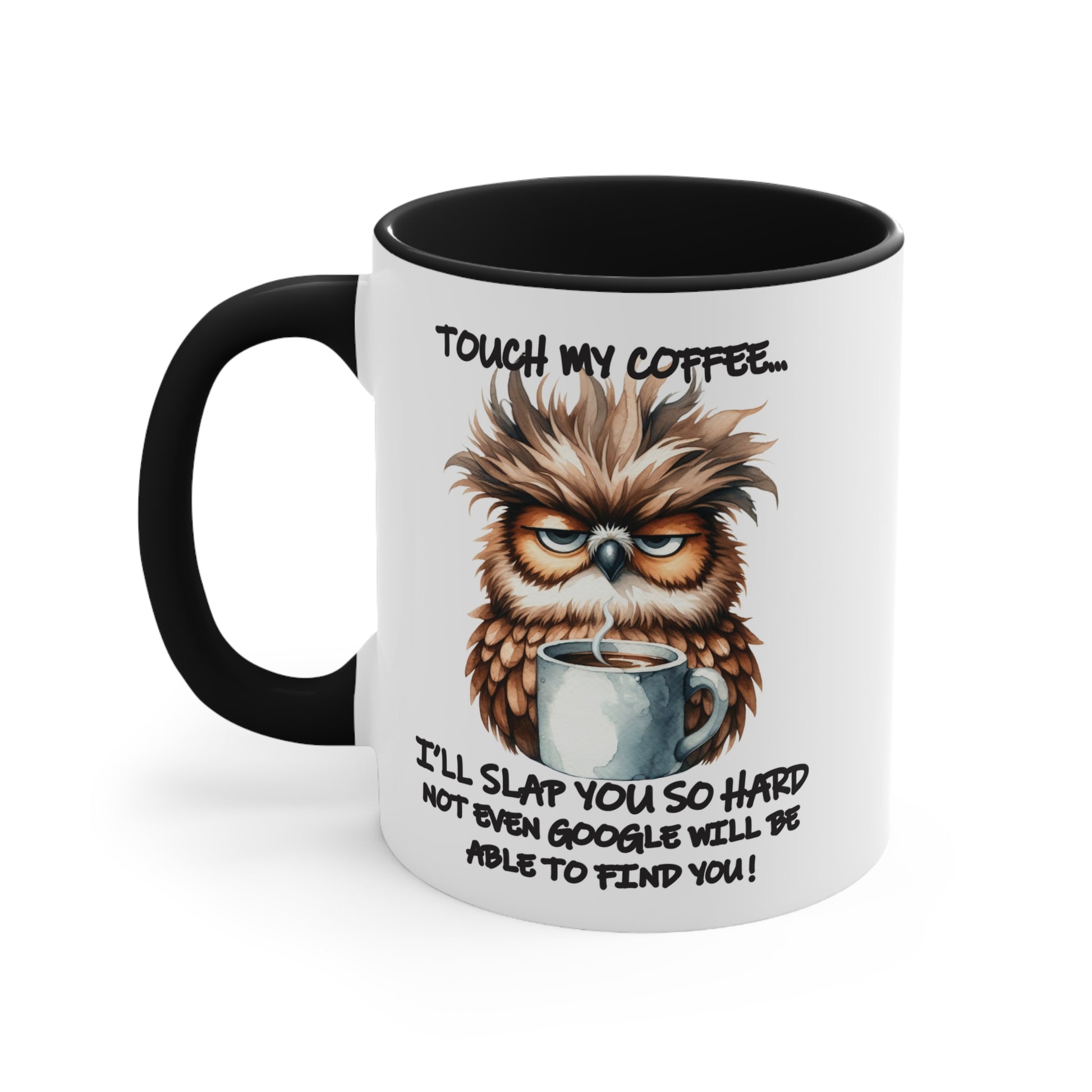 Funny Owl Mug - Imagination Print