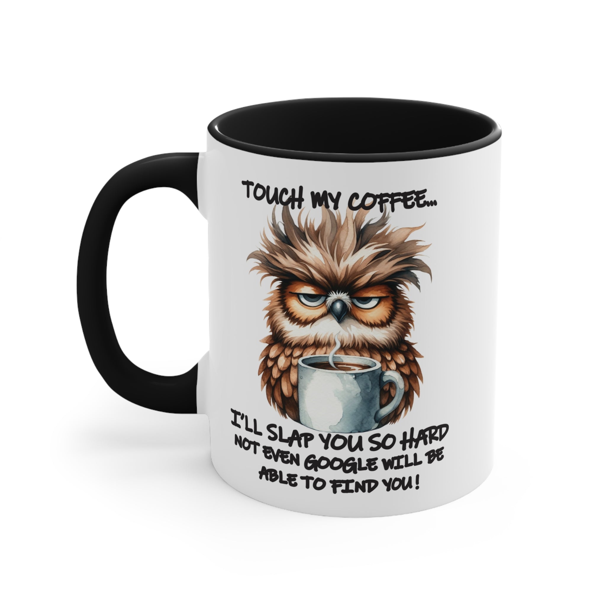 Funny Owl Mug - Imagination Print