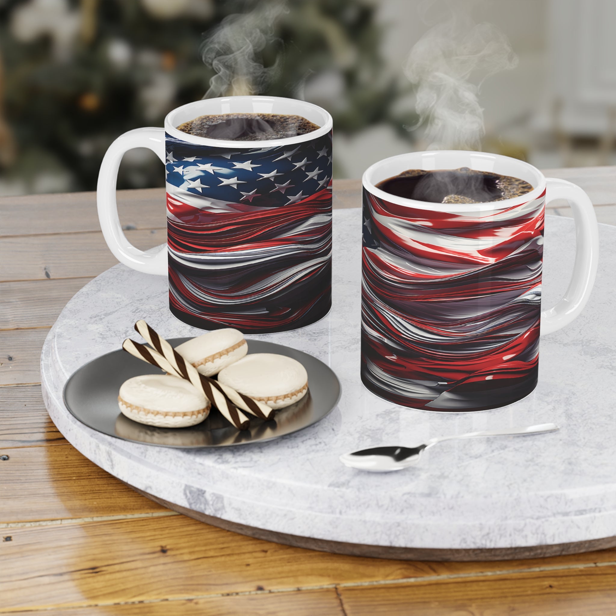 Patriotic Ceramic Mugs, 11oz/15oz/20oz | Imagination Print