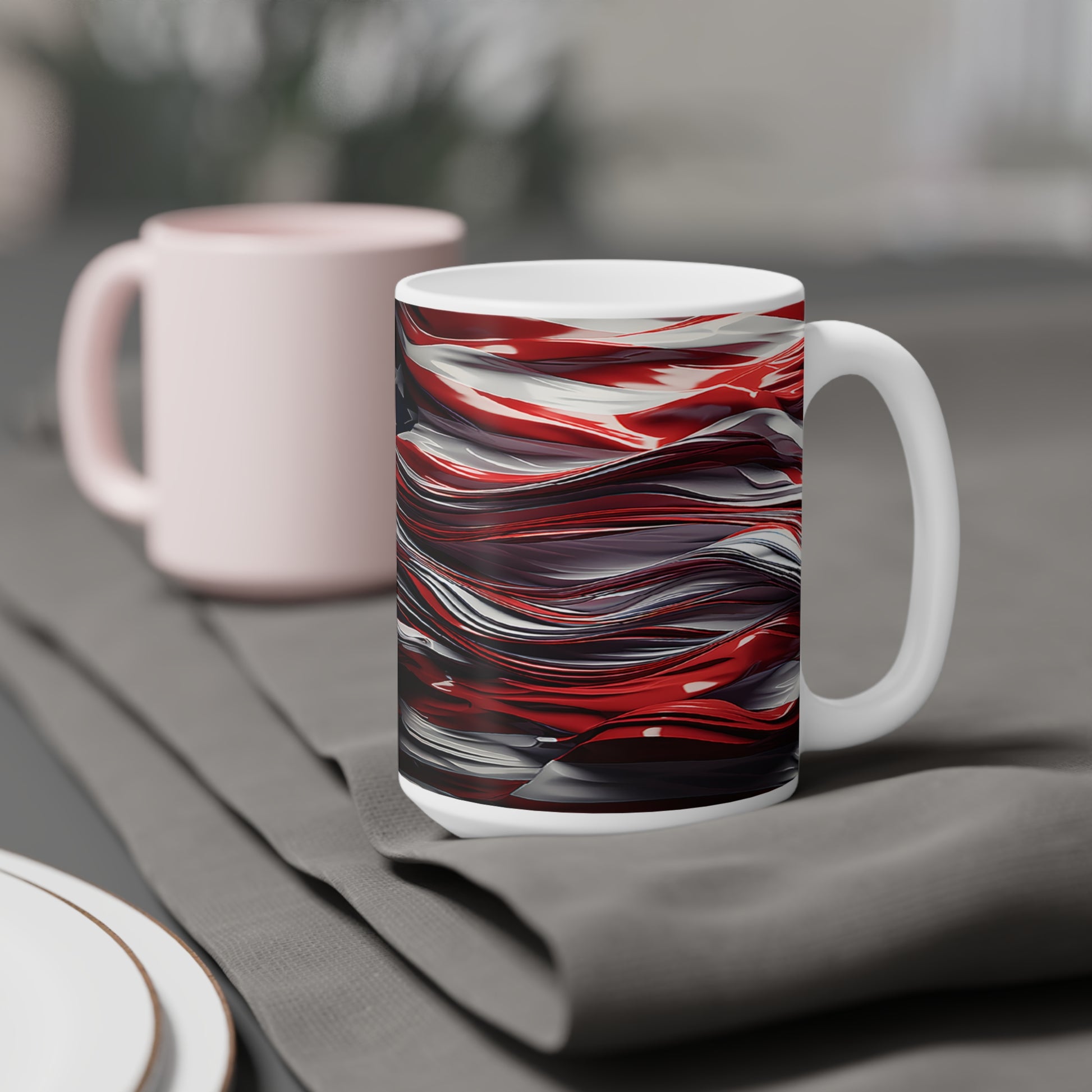 Patriotic Ceramic Mugs, 11oz/15oz/20oz | Imagination Print